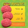IPIDIPI TOYS Squishy Brain Fidget Splat Balls  Halloween Squishy Toys for Trick or Treat - Fun Fidget Toy, Birthday Party Favors, Halloween Goodie Bag Stuffers  Brain Shaped Squishy Toys, Pack of 3 view 2