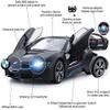RASTAR Remote Control Car, 1:14 BMW i8 Radio Remote Control Racing RC Toy Car Model Vehicle, Open Doors by RC, MattBlack view 3