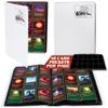 Monster 9 Pocket Trading Card Album- Matte White Binder, Anti-Theft & Anti-Drop TCG Protection w Side Loading Pockets, Holds 720 Cards -Compatible with Yugioh, Pokemon, MTG Magic the Gathering Cards view 1