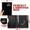 Monster 9 Pocket Trading Card Album- Matte White Binder, Anti-Theft & Anti-Drop TCG Protection w Side Loading Pockets, Holds 720 Cards -Compatible with Yugioh, Pokemon, MTG Magic the Gathering Cards view 3