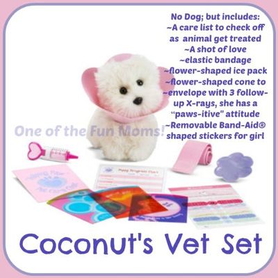 American Girl Coconut's Vet Set