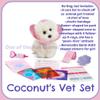 American Girl Coconut's Vet Set view 1