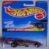 Hot Wheels Speed Spray Series 4 of 4 Cars, Magenta Funny CAR view 1