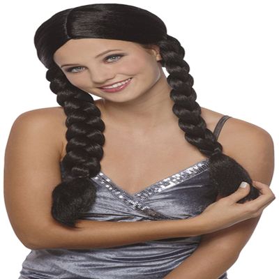 Boland 86188 - Natascha Wig with Long Braided Braids, Black