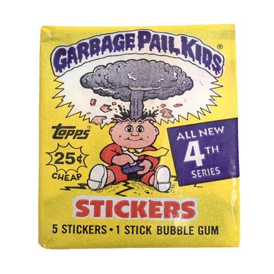 Garbage Pail Kids Trading Cards [Series 4] Original Wax Packs (1986)