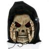 Scary Peeper Electronic Halloween Decoration - Realistic Peeping Tom Reaper with Light Up Eyes to Scare All Visitors - Easily Attaches to Any Window view 1