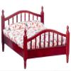 Mahogany Master Bedroom Dollhouse Miniature Set view 2