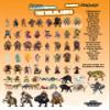 Arcknight Flat Plastic Miniatures: Wildlands; 62 Unique Wilderness-Themed Minis for DND 5e and Pathfinder; Affordable, Skinny Figurines for Dungeons and Dragons and Other Tabletop RPG Games view 2