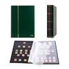 Prophila Stamp Album (New) 16 Black Sides, Green Cover view 1