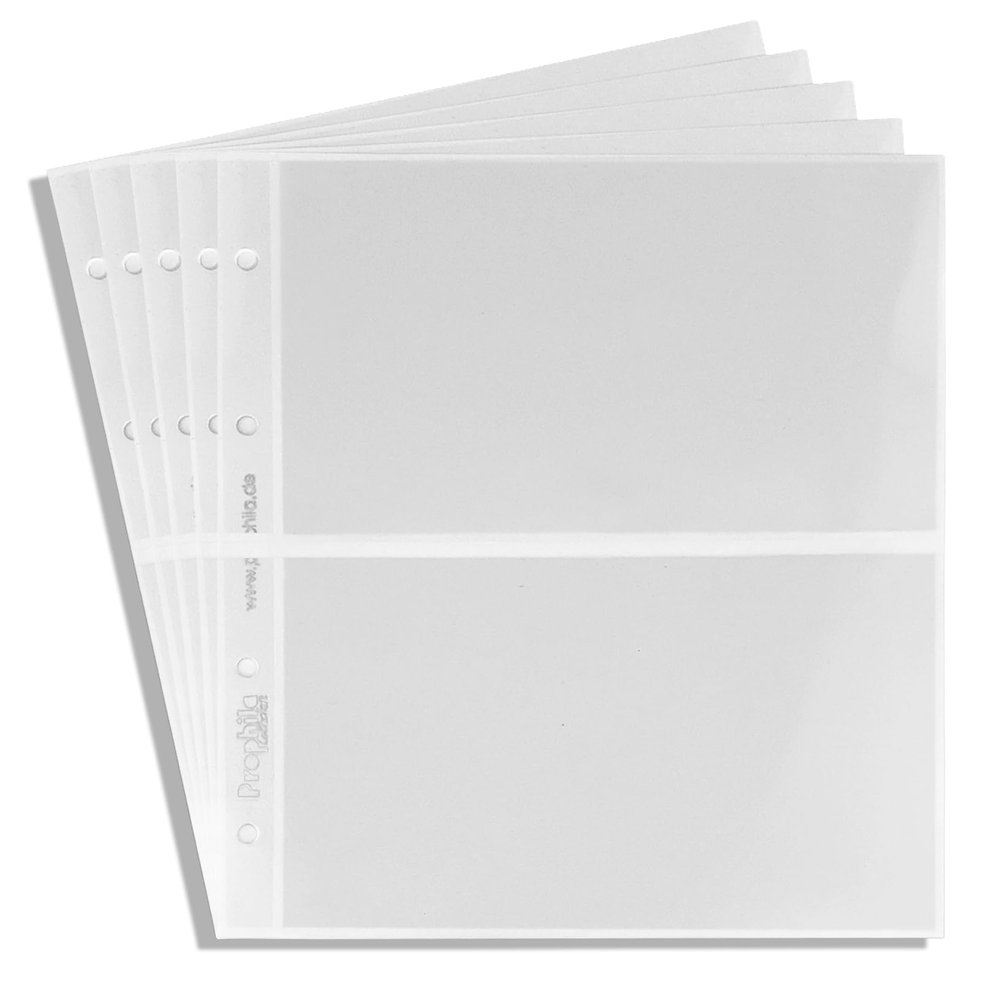 5 Prophila banknote Sheets, 2 Pockets