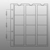 5 Numismatic Prophila Coin Sheets, 12 Pockets up to 44 mm Diameter view 3