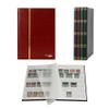 Prophila Small Stamp Album (New) 16 White Sides, red Cover view 1