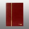 Prophila Small Stamp Album (New) 16 White Sides, red Cover view 3