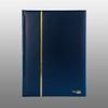 Prophila Stamp Album (New) 60 White Divided Sides, Padded Blue Cover view 3