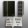 Prophila Small Stamp Album (New) 16 White Sides, Black Cover view 2