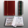 Prophila Stamp Album (New) 16 White Sides, red Cover view 2