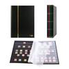Prophila stamp album (new) 16 black sides, black cover view 1