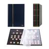 Prophila Stamp Album (New) 16 Black Sides, Blue Cover view 1