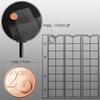 5 Numismatic Prophila Coin Sheets, 48 Pockets up to 17 mm Diameter view 2