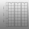 5 Numismatic Prophila Coin Sheets, 48 Pockets up to 17 mm Diameter view 3
