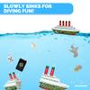 SWIMLINE Titanic Themed Dive Toy Sinking Ship Hidden Treasure Combo Pack Catch And Retrieval Cruise Ship Game For Swimming Pool & Bath Tub For Kids Multi Color Rings Underwater Dive Practice Education view 4