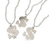 Dollar Sign Necklace,1 Dozen view 1