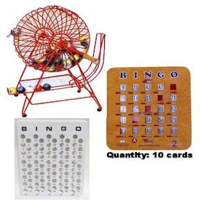Complete Professional Ping Pong Bingo Set