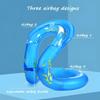 Inflatable Pool Floats for Adults Topsung Swimming Pool Floats Swim Ring Blue view 3
