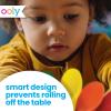 Ooly Ergonomic Erasable Crayons for Young Kids, 10 Colored Crayons in Bright Colors are Non-Toxic and Made from Eco-Friendly Polymers, No Rolling Crayon, Gifts for Kids view 3