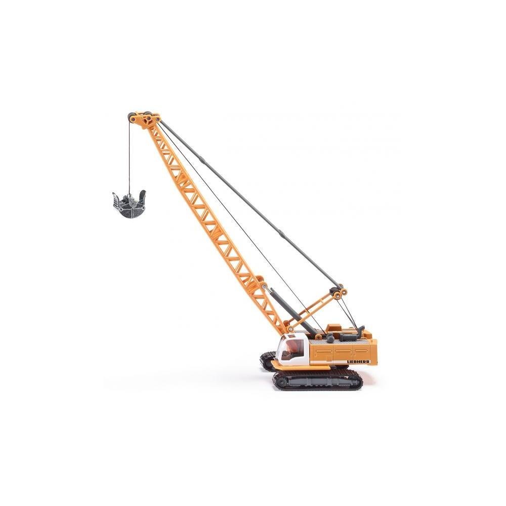 Siku 1891, Liebherr Cable Excavator, 1:87, Metal/Plastic, Yellow, Scoop Opens and Closes, Incl. Rotating Cable Winch