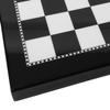 15 Inch High Gloss Black and White Chess Board view 1