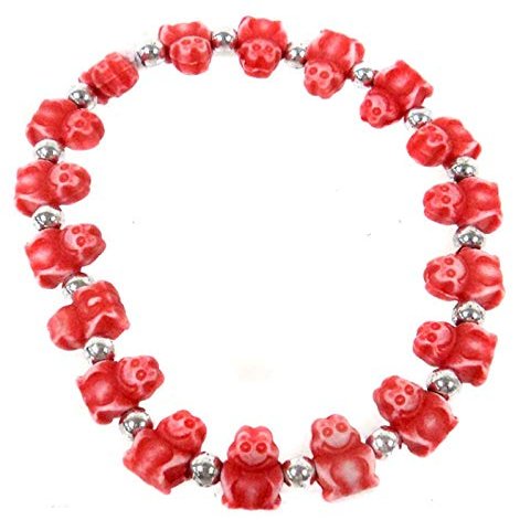 The Trrtlz Frogz Bracelet [Red] (Trescool)