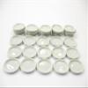 10 Mini White Oval Plate Dish 17x23mm Dollhouse Miniatures Ceramic Supply 12791 view 3