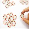 10x25mm Red Heart Paint Plate Dish Dollhouse Miniature Ceramic Supply 12809 view 4