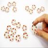 10x20mm Red Heart Paint Plate Dish Dollhouse Miniature Ceramic Supply 12819 view 4