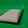 22 x 9 3/4 x 7 Pocher Acrylic Display Case Showcase w/Wood Base for 1:8 Model Black Frame by Acrylicjob view 2