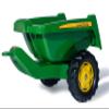 rolly toys John Deere Tipper Trailer with Rear Tipping for Pedal Tractor, Youth Ages 3+ view 1