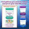 The Original Sea Monkeys - Ocean Zoo - Grow Your Own Pets Science Kit- Includes Eggs, Food, and Water Purifier, Color May Vary view 2