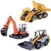 iPlay, iLearn Heavy Duty Construction Site Playset, Metal Dump Truck, Excavator Digger Backhoe, Tractor Bulldozer Diecast Vehicle, Outdoor Sandbox Car Toy, Birthday Gift 3 4 5 Year Old Boy Kid Toddler view 1