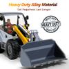 iPlay, iLearn Heavy Duty Construction Site Playset, Metal Dump Truck, Excavator Digger Backhoe, Tractor Bulldozer Diecast Vehicle, Outdoor Sandbox Car Toy, Birthday Gift 3 4 5 Year Old Boy Kid Toddler view 3