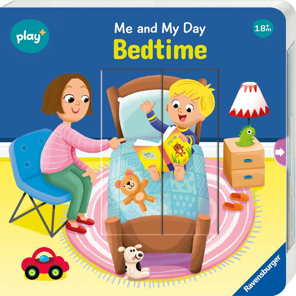 Ravensburger Play+ Me and My Day - Bedtime | Gentle Routine Book | Supports Language & Self-Soothing Skills