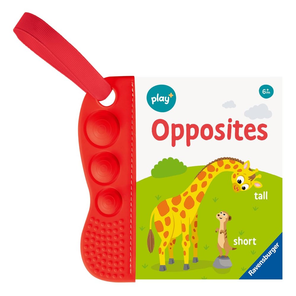 Ravensburger Play+ Flip & Pop - Opposites | Interactive Learning Book | Tactile Exploration & Early Concepts