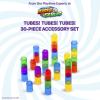 Marble Genius Tubes, 30pcs Marble Run Accessory Set for Kids Ages 4+, Fun Building & Learning Educational Construction Add-on Kit for Teens STEM view 2