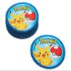Vibrant Multicolor Pokemon Round Plates - 7" (Pack of 8) - Fun, Durable Design - Perfect for Kids' Parties and Celebrations view 2