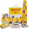 Teach My -Toys Baby Learning Kit: Screen Free Learning Toy , 6 Mos+ Finger Puppets, Board Books, Stacking Blocks To Teach Baby First Words, Numbers, Self and Sounds. Teaching Guides, Storage Case, Multi view 1