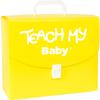 Teach My -Toys Baby Learning Kit: Screen Free Learning Toy , 6 Mos+ Finger Puppets, Board Books, Stacking Blocks To Teach Baby First Words, Numbers, Self and Sounds. Teaching Guides, Storage Case, Multi view 3