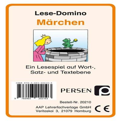Lese-Domino: Mrchen: EIN Lesespiel auf Wort-, Satz- und Textebene (1. und 2. Klasse)