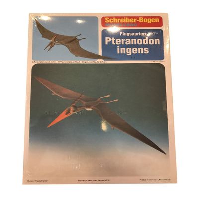 Aue Verlag Schreiber-Bogen Cardboard Model Pterosaur Pteranodon ingens