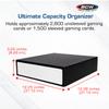 BCW 3-Row Storage Box | Cardboard Organizer for Trading, Sports & Baseball Collections | Holds 2,800 Unsleeved or 1,500 Sleeved view 3