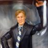 Batman Dark Knight Movie Master Exclusive Deluxe Action Figure Harvey Dent with Coin view 4